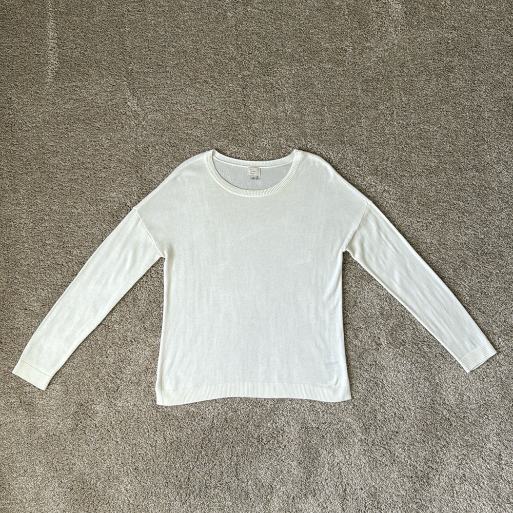 A New Day Long Sleeve Basic Sweater